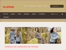 Tablet Screenshot of afstap.nl